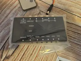 ST301-CUS-BK CHISHUNG Mini Video Quads Multiplexer Splitter #3