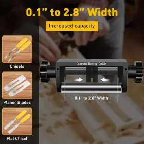JX910US COCOWIN Honing Chisels Planes Extend Roller Wheel #3
