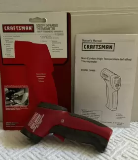 50466 CRAFTSMAN Laser Infrared Contact Thermometer Manual