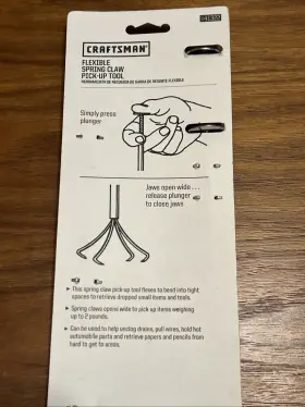 7448115 CRAFTSMAN Flexible Spring Claw Up Tool #3