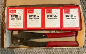 747963 CRAFTSMAN Sears Pop Riveting Tool Box Kit #3