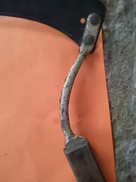 8667 CRAFTSMAN Sickle Scythe Riveted Wooden Handle #3
