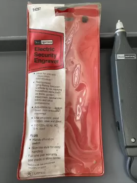 9-4297 CRAFTSMAN Sears Electric Security Tool Engraver #2 9-4297 CRAFTSMAN Sears Electric Security Tool Engraver #2