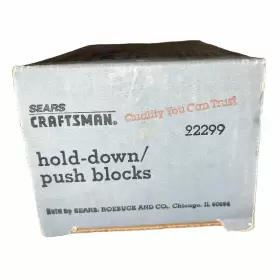 92299 CRAFTSMAN Sears Hold Down Push Blocks #3