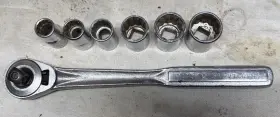 VV-44975 CRAFTSMAN Drive Point Socket Set Ratchet VV-44975 CRAFTSMAN Drive Point Socket Set Ratchet