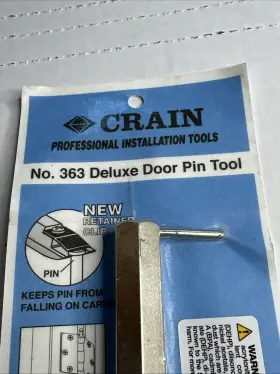 734995363009 CRAIN Deluxe Door Pin Tool Remover Carpet Floor #2 734995363009 CRAIN Deluxe Door Pin Tool Remover Carpet Floor #2