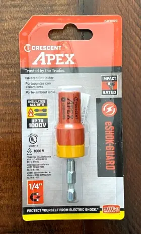 CAEBH2C CRESCENT Apex Eshok Guard Magnetic Isolated Bit CAEBH2C CRESCENT Apex Eshok Guard Magnetic Isolated Bit