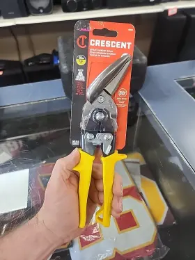 M8OS CRESCENT Offset Straight Tin Snips M8OS CRESCENT Offset Straight Tin Snips