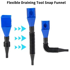 744110501698 CRKEIYR Flexible Oil Draining Funnel Tool Car #2 744110501698 CRKEIYR Flexible Oil Draining Funnel Tool Car #2