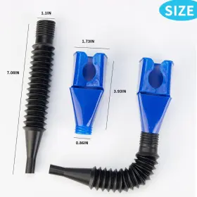 744110501698 CRKEIYR Flexible Oil Draining Funnel Tool Car #3 744110501698 CRKEIYR Flexible Oil Draining Funnel Tool Car #3