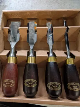 174RB CROWN Butt Chisel Set 174RB CROWN Butt Chisel Set