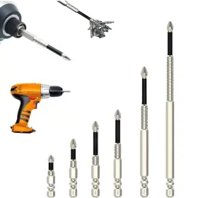 786408122093 CZMSECAI Drill Bit Set High Magnetic Screwdriver
