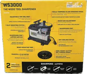 3000-3000C DAREX Sharp Woodworking Tool Sharpener Box #3