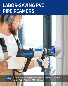 XC095 DAYDOOR Pvc Pipe Reamer Fitting Saver #2 XC095 DAYDOOR Pvc Pipe Reamer Fitting Saver #2