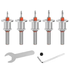 6GTYU898UY7TH DCVBNY Drill Bit Set Wood Hole Countersink Coun 6GTYU898UY7TH DCVBNY Drill Bit Set Wood Hole Countersink Coun