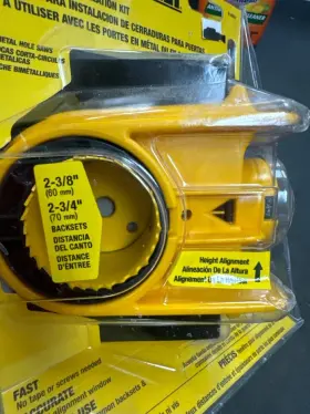 D180004 DEWALT Door Lock Wood Box Kit #2