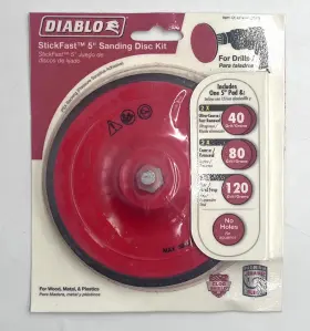 DCD050KITD01G DIABLO Stickfast Sanding Disc Pad Kit