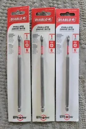 DPH26P1 DIABLO Phillips Drive Bits Impact DPH26P1 DIABLO Phillips Drive Bits Impact