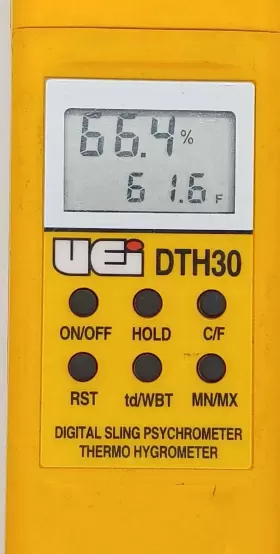 DTH30 DIGITAL Uei Sling Psychrometer Thermal Hygrometer #2