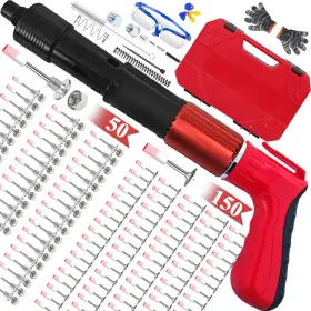 QINGQIANG-3 DLRONWEY Concrete Nail Tool Manual Mini Steel Kit