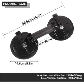 DALD0146C0003 DOPPY Pack Glass Suction Cup Vacuum Granite #3