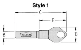 887861320917 DRILL AMERICA Deburring Tool Wel