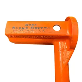 Dsdrf DUDE TOOLS Driver Round Flat Square Steel Stakes #2 Dsdrf DUDE TOOLS Driver Round Flat Square Steel Stakes #2