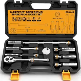 E70149 ELEAD Drive Magnetic Swivel Spark Plug Socket Set E70149 ELEAD Drive Magnetic Swivel Spark Plug Socket Set