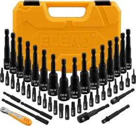 ED70015 ELEAD Magnetic Nut Driver Screwdriver Bit Set