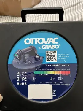 850034324043 ELECTRIC Grabo Vacuum Suction Cup Lifting Clamp