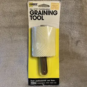 6151 EMBEE Combination Graining Tool Grain Patterns Woods