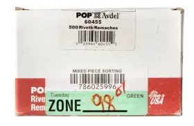 60455 EMHART POP Steel Blind Rivets Grip