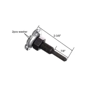 677892744826 EMILYPRO Arbor Mandrel Drill Shank Threads #3 677892744826 EMILYPRO Arbor Mandrel Drill Shank Threads #3