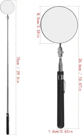 445012484456 ENBAR Telescopic Mirror #3