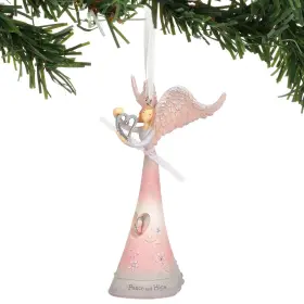 6004685 ENESCO Peace Hope Angel Ornament Multicolor 6004685 ENESCO Peace Hope Angel Ornament Multicolor