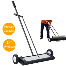 699986340363 ETSG Magnetic Sweeper Up Push Scrap Screw Broom