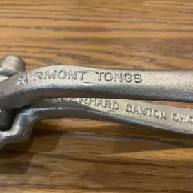 MT14010 EVERHARD Fairmont Tongs Offset Forged Clean #3 MT14010 EVERHARD Fairmont Tongs Offset Forged Clean #3
