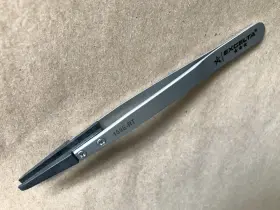 159E-RT EXCELTA Anti Magnetic Tweezer Replaceable Carbon 159E-RT EXCELTA Anti Magnetic Tweezer Replaceable Carbon