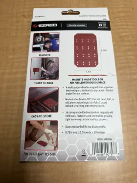 Magmat-r EZ RED Folding Flexible Marring Magnetic Tool Mat #3