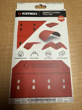 Magmat-r EZ RED Folding Flexible Marring Magnetic Tool Mat
