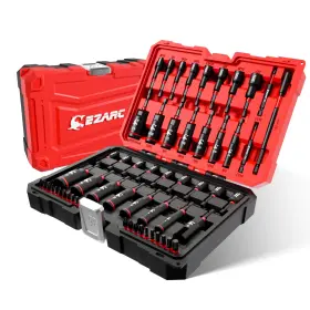 8061001 EZARC Magnetic Impact Nut Driver Set Hex Shank Socket 8061001 EZARC Magnetic Impact Nut Driver Set Hex Shank Socket