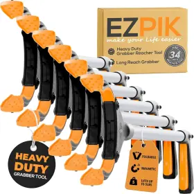 EZ-I34-F-US EZPIK Pro Grabber Reacher Tool Pack EZ-I34-F-US EZPIK Pro Grabber Reacher Tool Pack