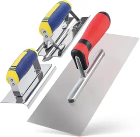 046890 FACULX Pack Sainless Steel Concrete Tools Set Flat