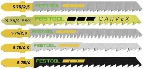 204275 FESTOOL Jigsaw Wood Blades Set Sts Sort