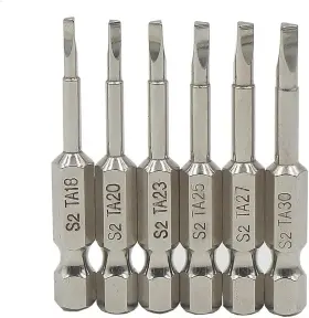 F0015 FIXINUS Magnetic Triangle Screwdriver Bits Steel F0015 FIXINUS Magnetic Triangle Screwdriver Bits Steel
