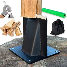FLWSPL001 FLETZORB Kindling Splitter Firewood Log Steel Noaxe FLWSPL001 FLETZORB Kindling Splitter Firewood Log Steel Noaxe