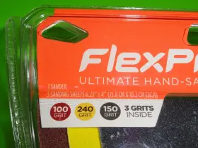 300-01100 FLEXPRO Ultimate Sander Tool Sheets Sandpaper Grits #3