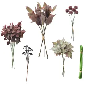 ZC-01 FLOROOM Artificial Greenery Stems Box Set Kinds Greener ZC-01 FLOROOM Artificial Greenery Stems Box Set Kinds Greener