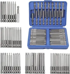 Fokai 762716082090 Screwdriver Bit Set Security Extra Long Magnetic Driver Kit Drill S