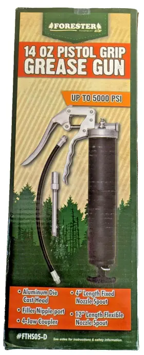 FTHS05-D FORESTER Pistol Action Grease Gun FTHS05-D FORESTER Pistol Action Grease Gun